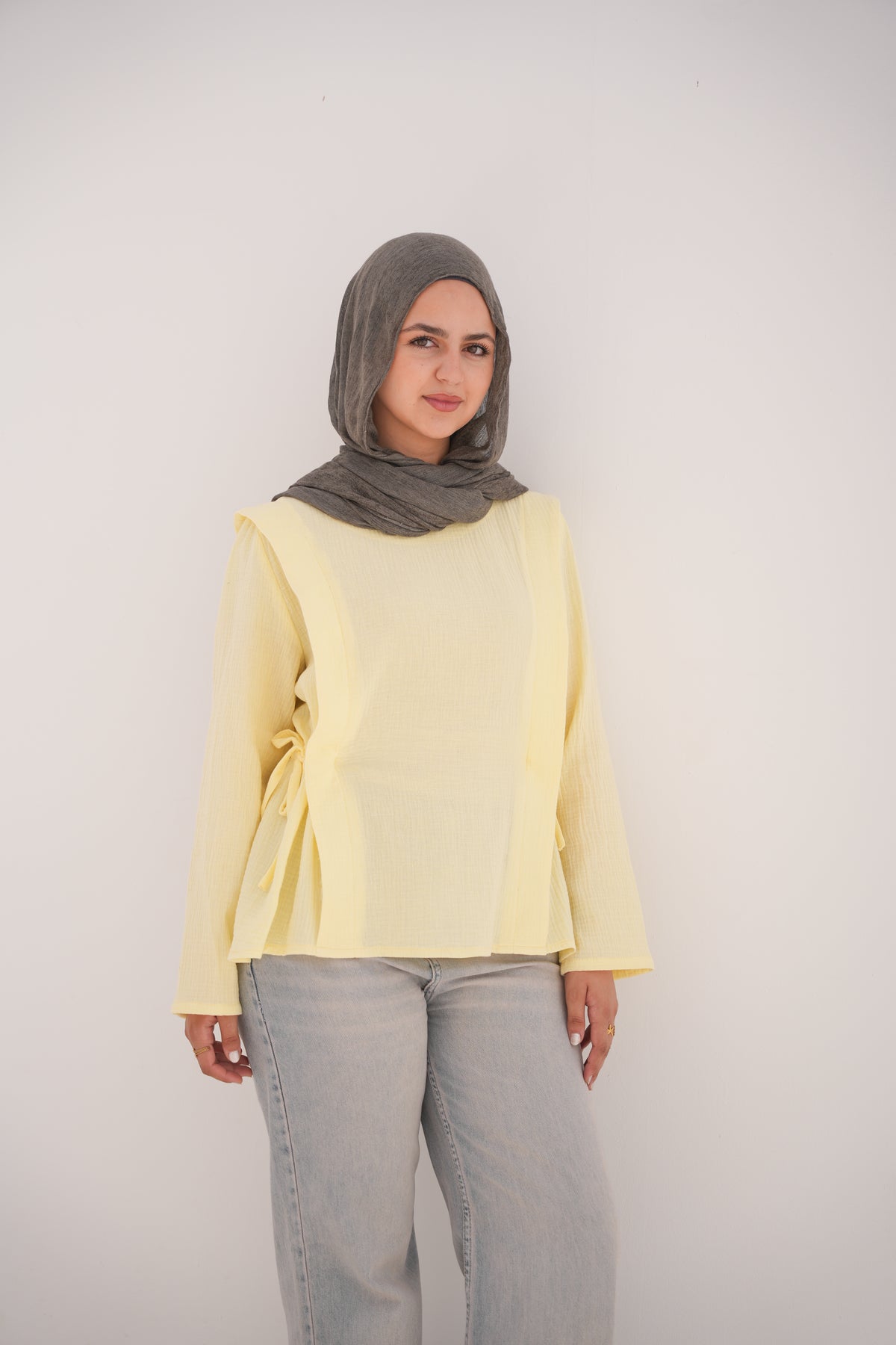 Flow Pleated Crinkle Blouse