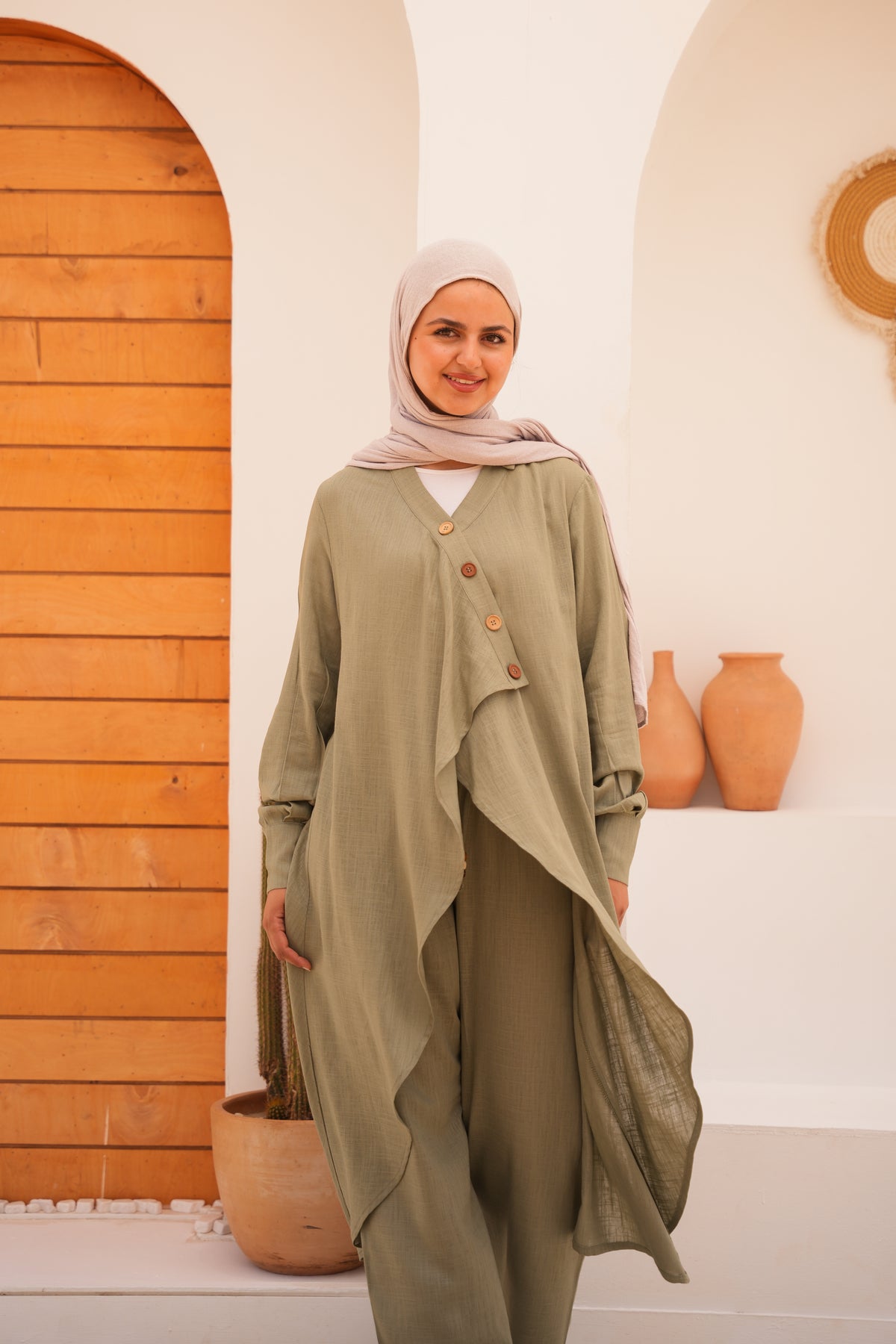 Nomad Wrap linen Set
