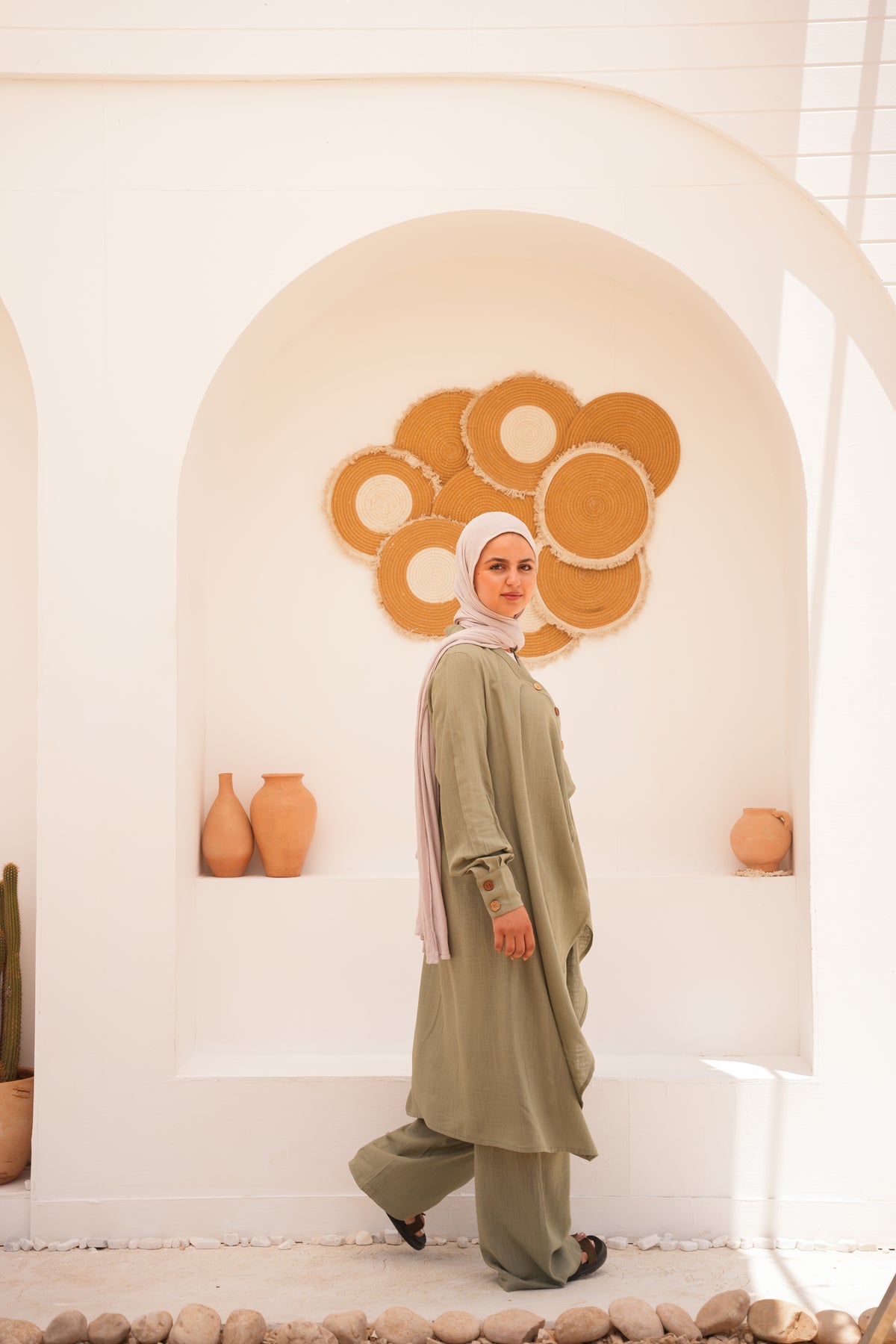 Nomad Wrap linen Set
