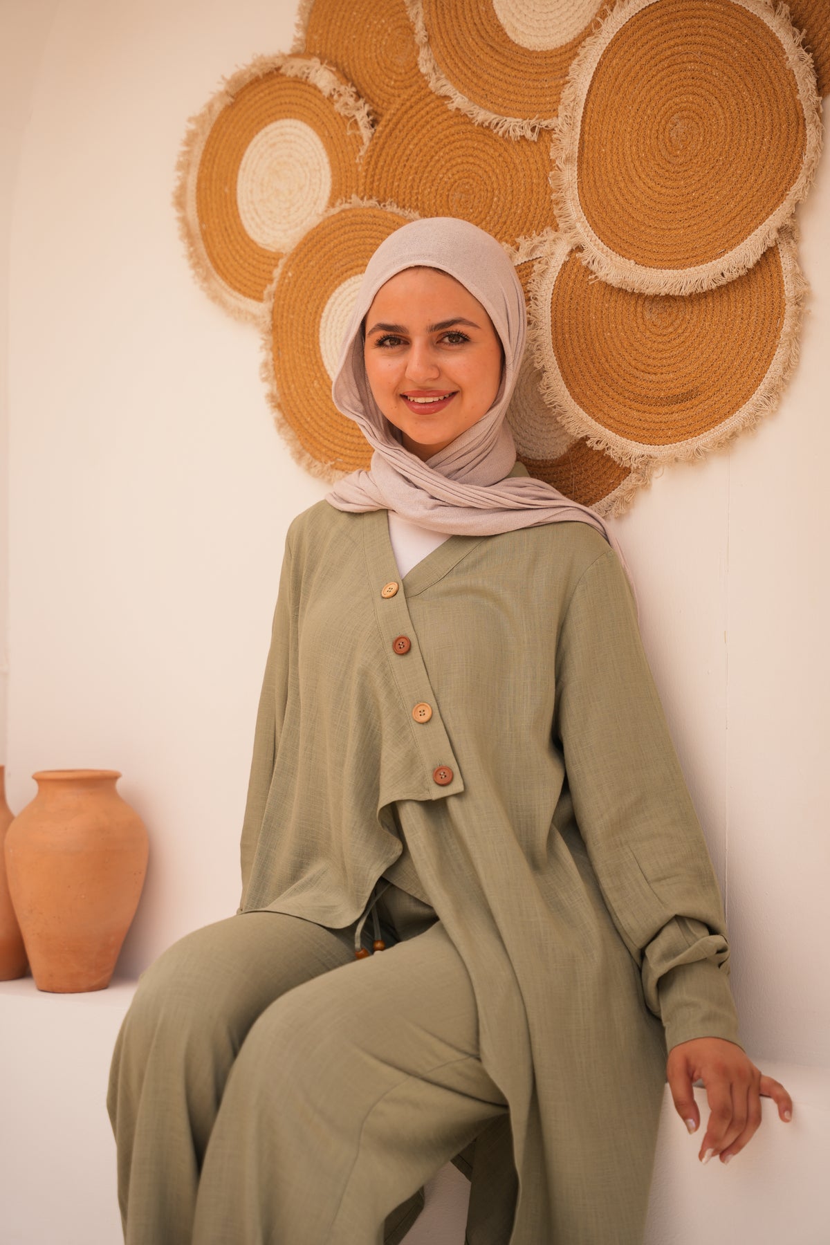 Nomad Wrap linen Set