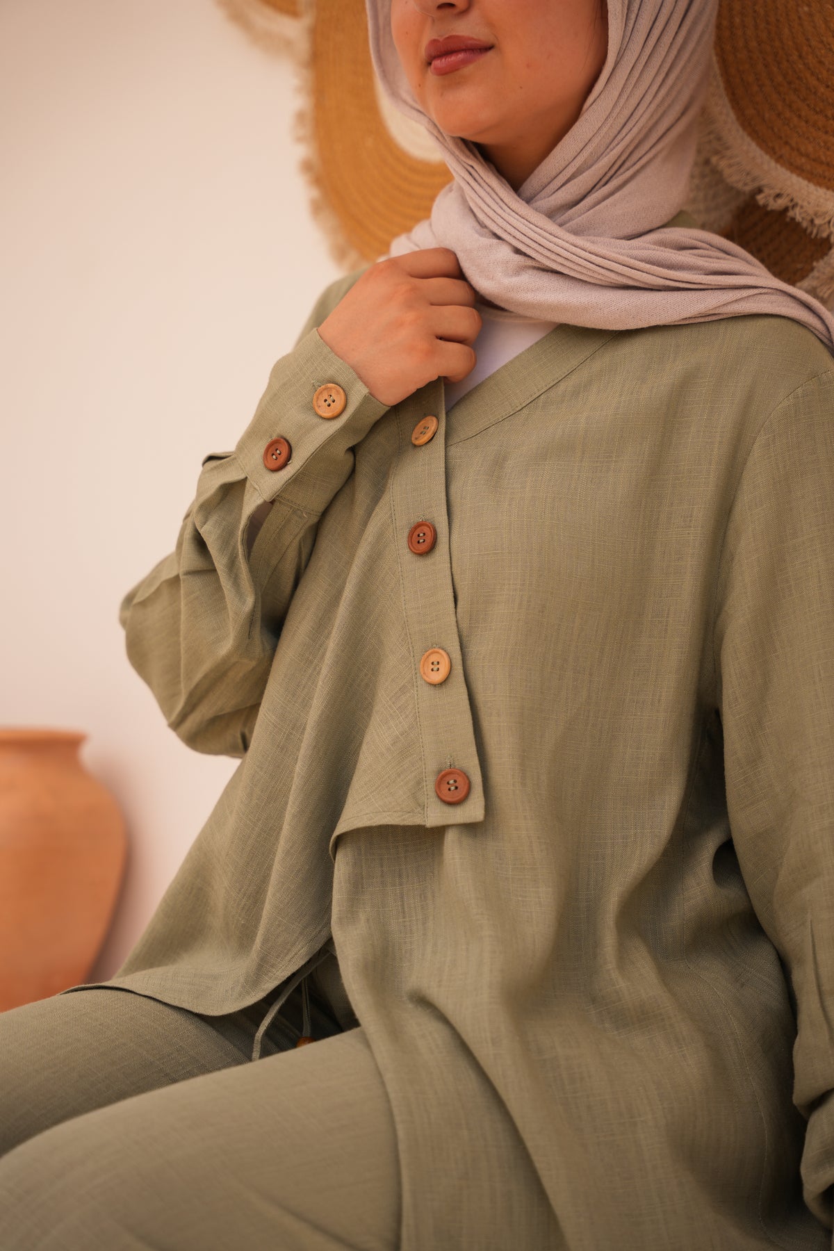 Nomad Wrap linen Set