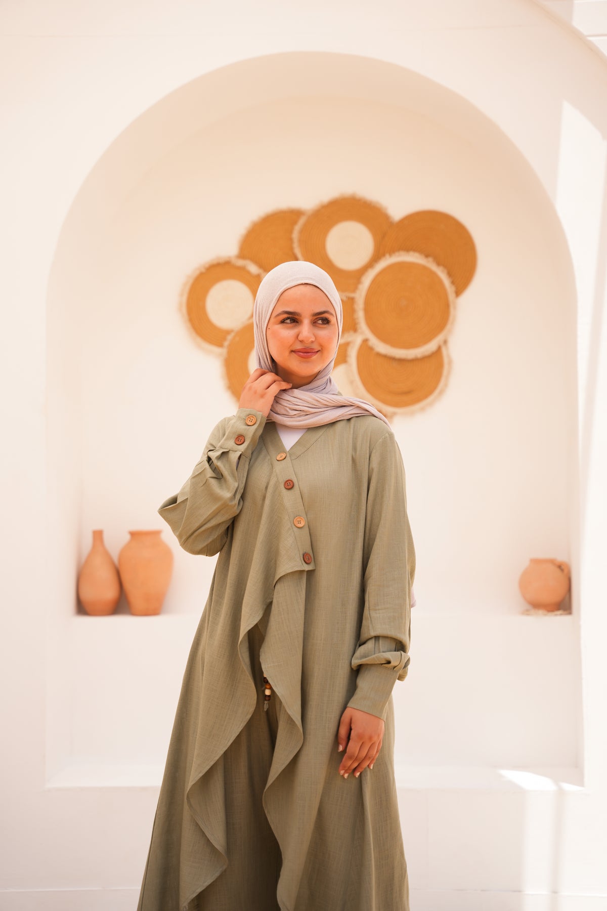 Nomad Wrap linen Set