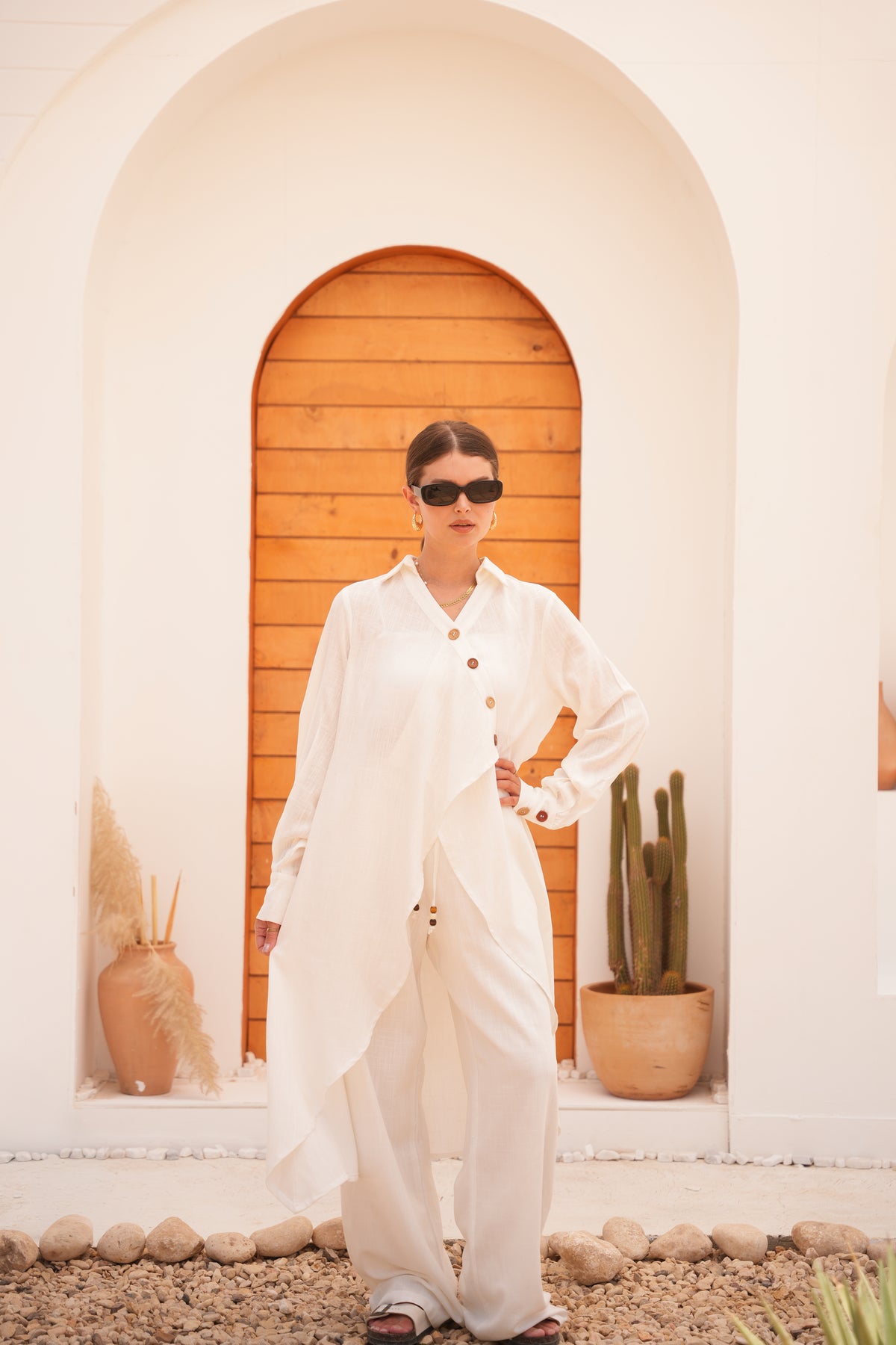 Nomad Wrap linen Set