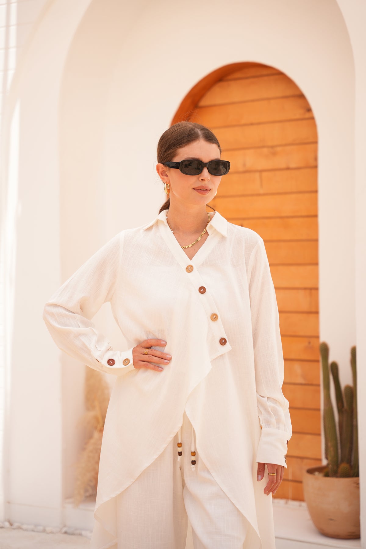 Nomad Wrap linen Set