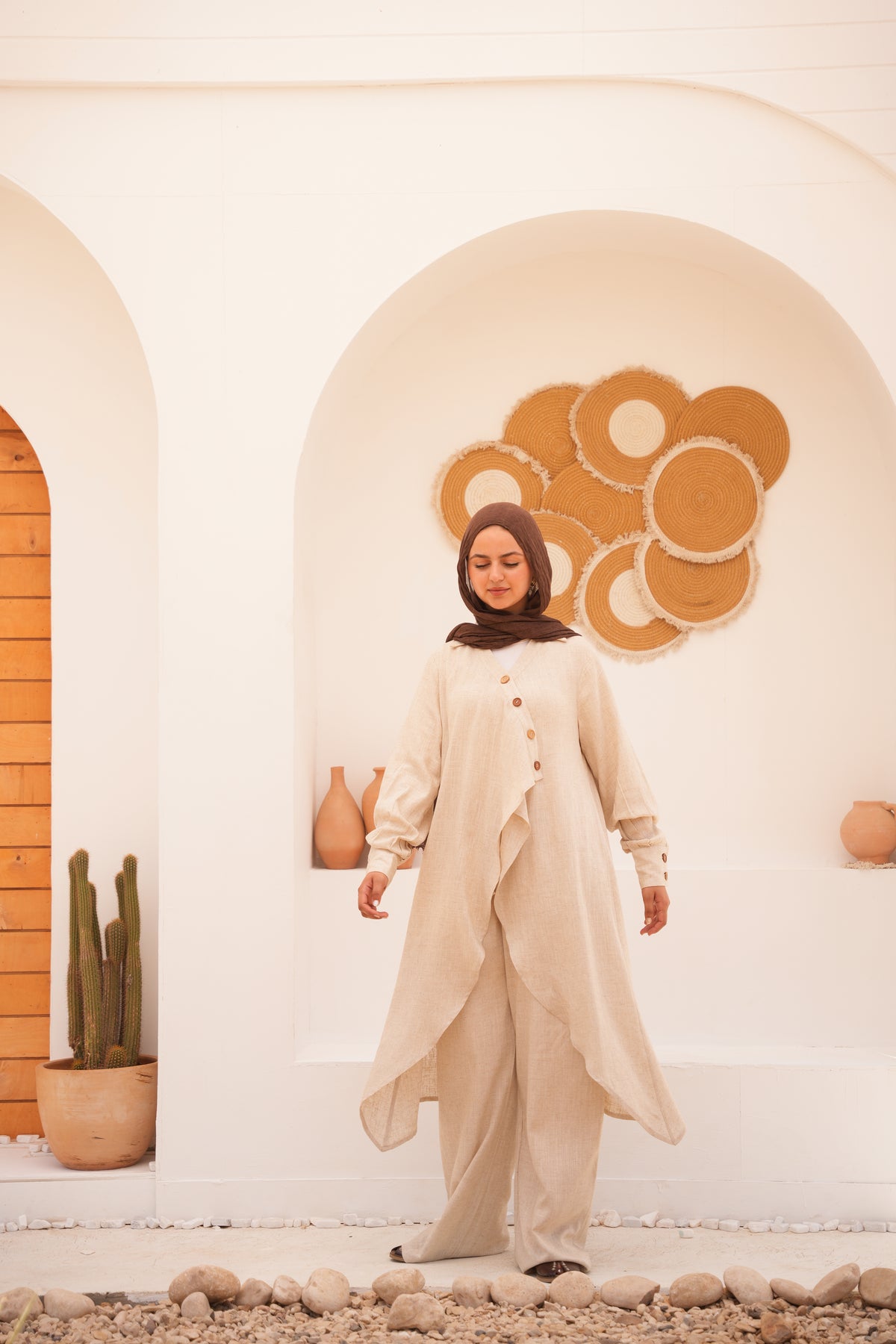 Nomad Wrap linen Set