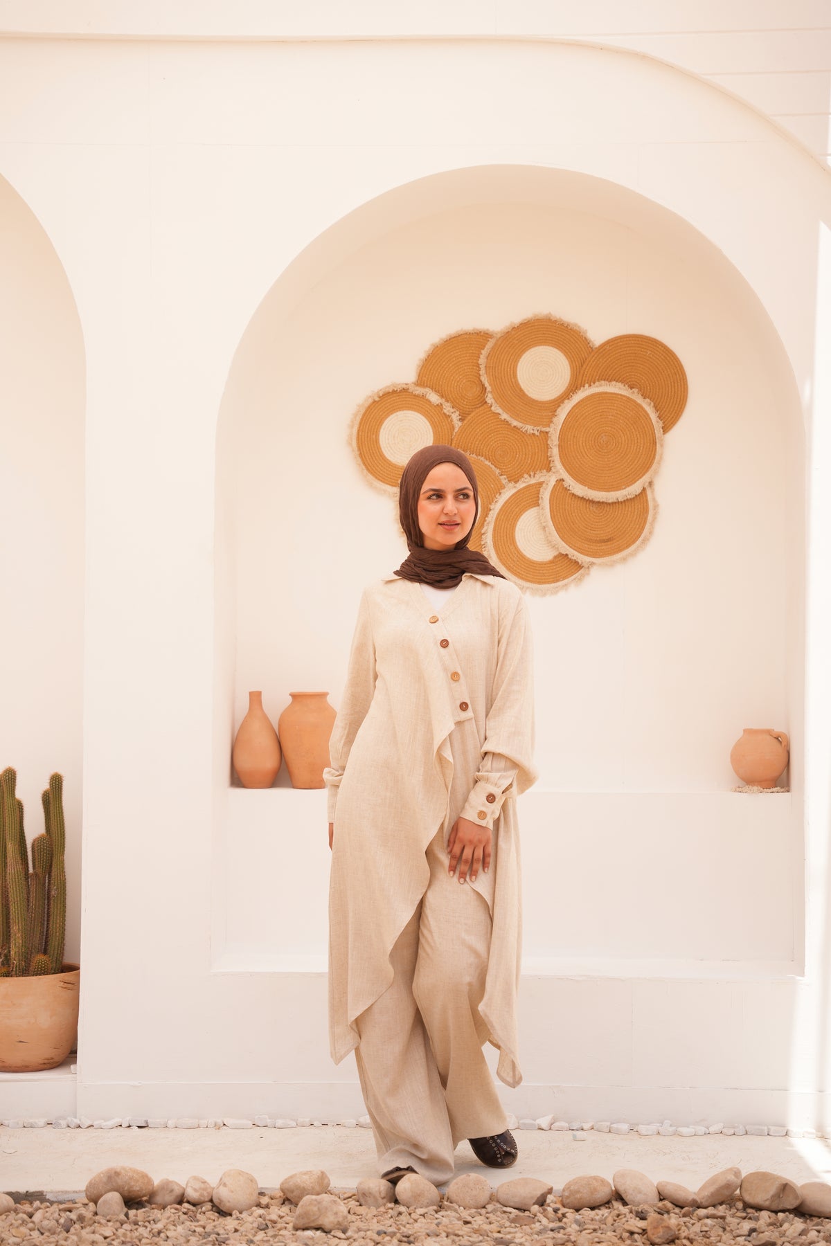 Nomad Wrap linen Set