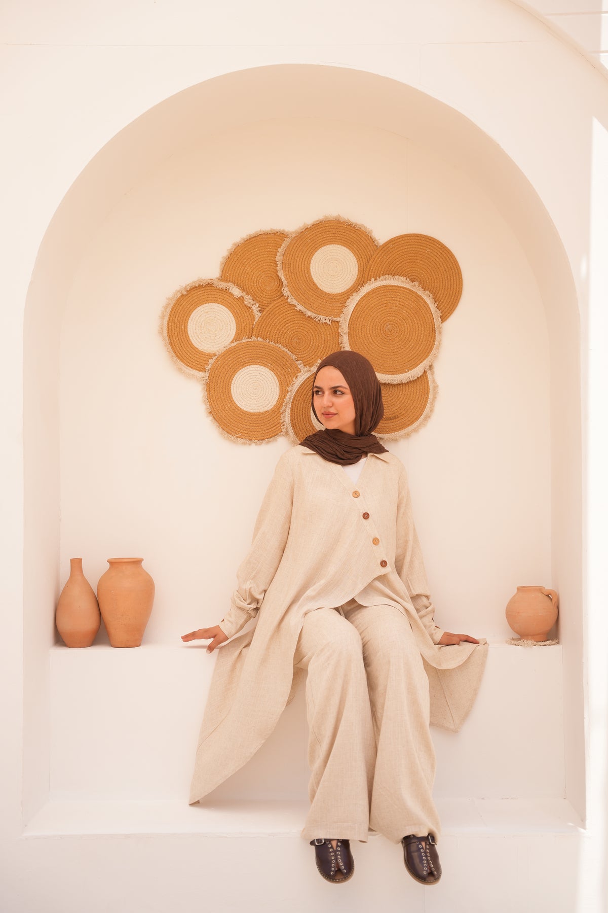 Nomad Wrap linen Set