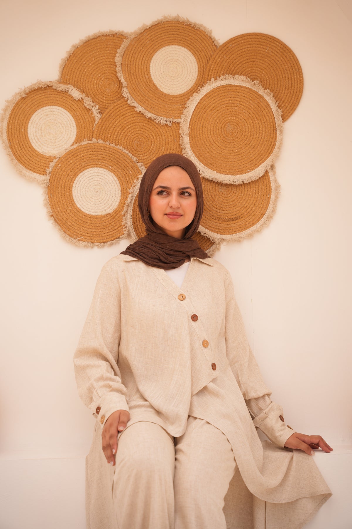 Nomad Wrap linen Set
