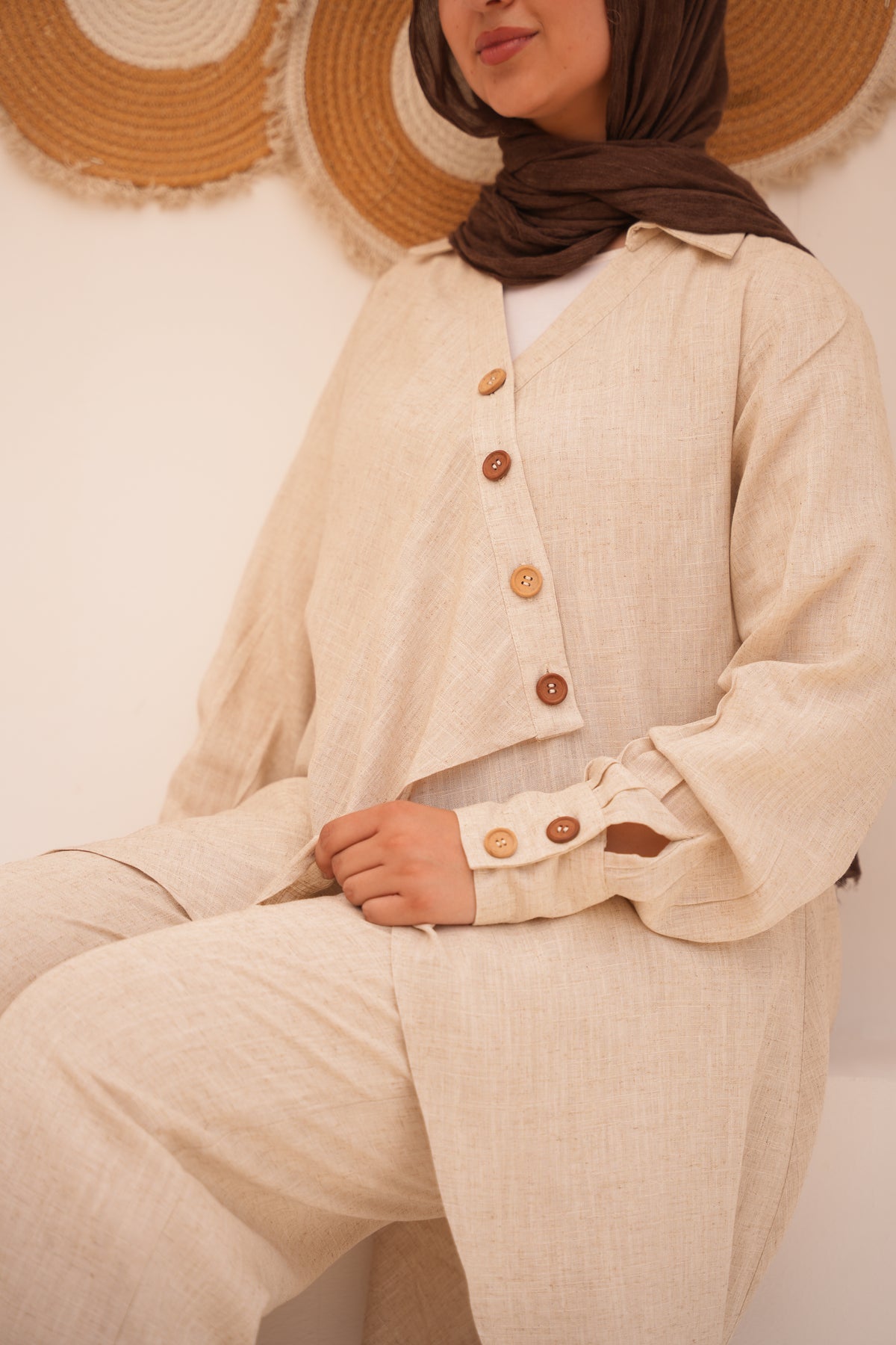 Nomad Wrap linen Set