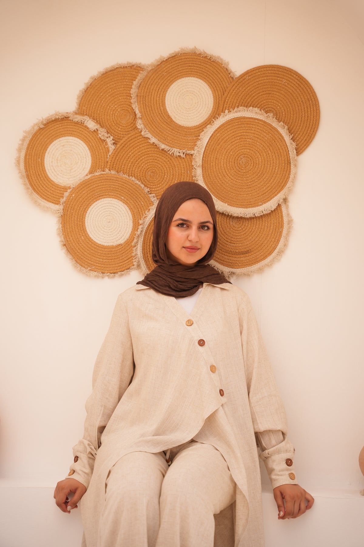 Nomad Wrap linen Set